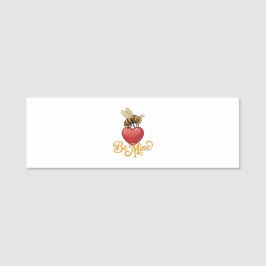 Cute Be Mine Honeycomb  Namensschild