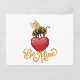 Cute Be Mine Honeycomb  Postkarte