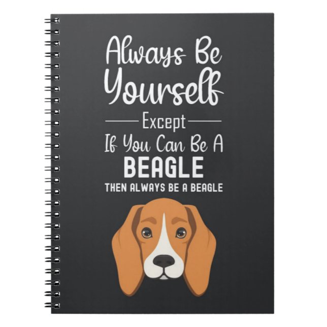 Cute Beagle Gifts Funny Dog Pets Humor Humorous Notizblock (Vorderseite)