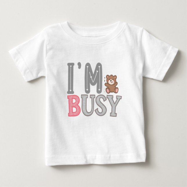 Cute Bear Kids T-Shirt (Vorderseite)