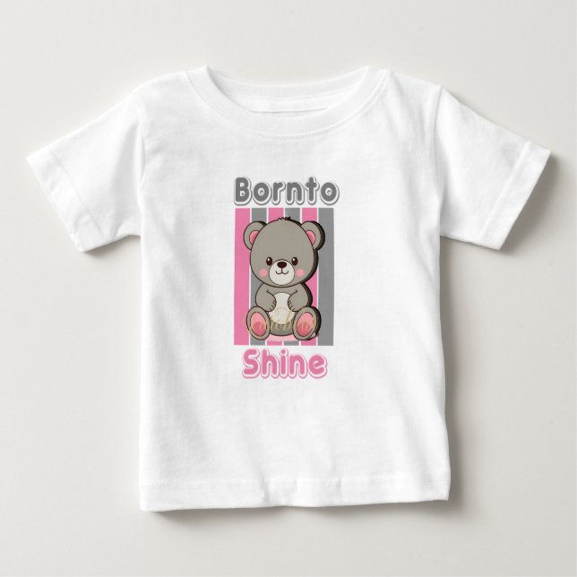 Cute Bear Kids T-Shirt (Vorderseite)