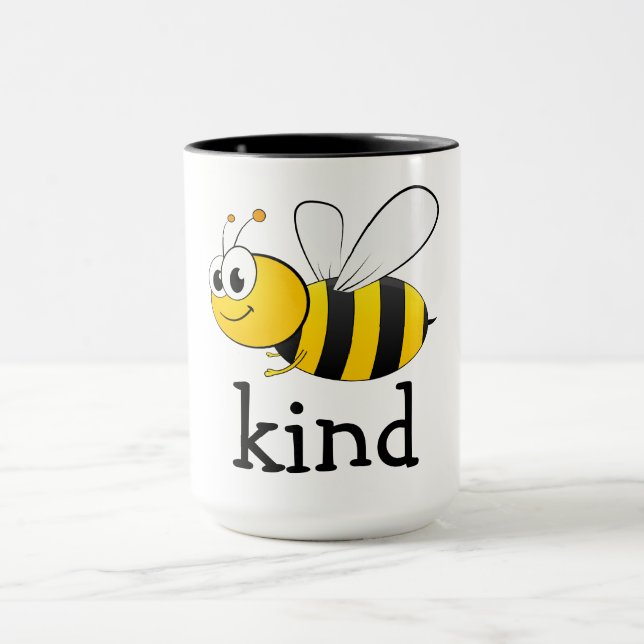 Cute Bee Kind  Tasse (Zentrum)