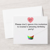 Cute BFF-Geburtstag 