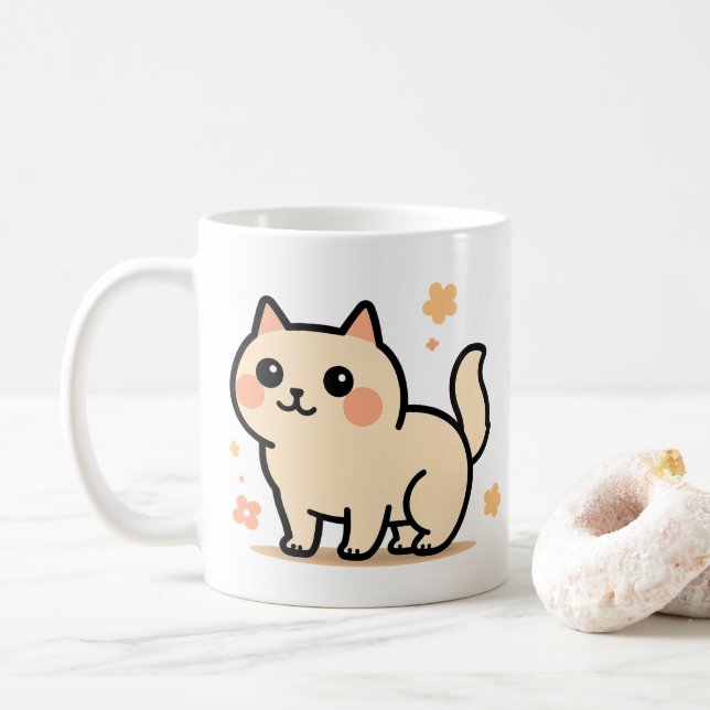 Cute Birthday Baby Hat – Adorable Birthday Gift Kaffeetasse (Mit Donut)