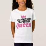 Cute Birthday queen Design T-Shirt<br><div class="desc">Cute Birthday queen Design. Amazing birthday design for all girls in this world</div>
