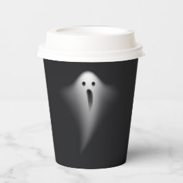 Cute Black Ghost Pappbecher