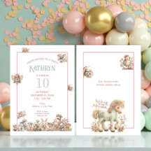 Cute Boho Animal Birthday Party