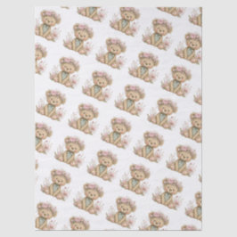 Cute Boho Animal Birthday Party Seidenpapier