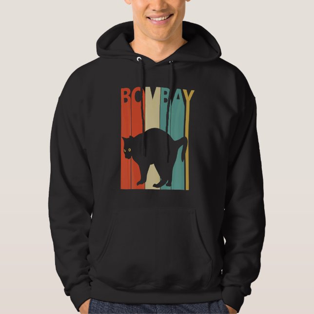Cute Bombay Cat Hoodie (Vorderseite)