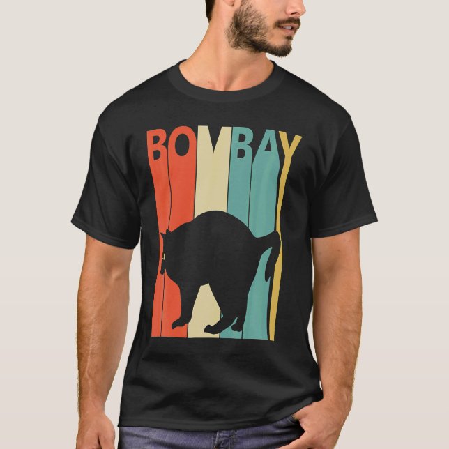 Cute Bombay Cat T-Shirt (Vorderseite)