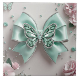 Cute bow Ceramic Tile Fliese