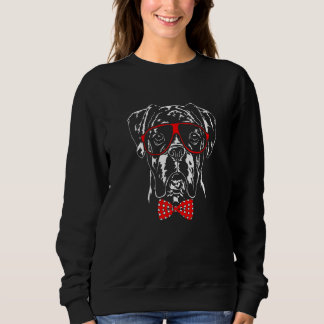 Cute Boxer Dog mom dog Sweatshirt