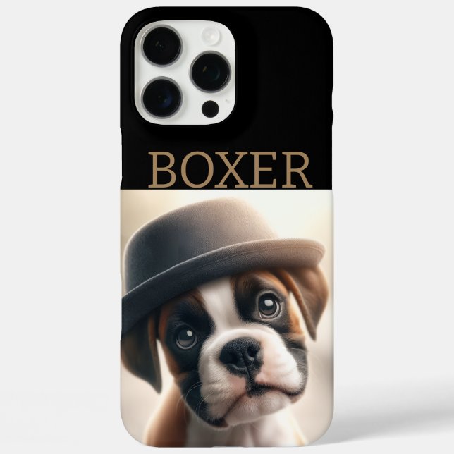 Cute Boxer Puppy – Stylish Dog Art Case-Mate iPhone Hülle (Rückseite)