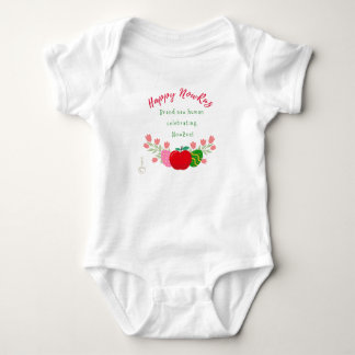 Cute Brand new human celebrating Persian Nowruz Baby Strampler