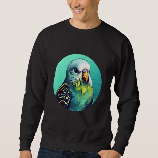 Cute Budgie Bird Parakeet Birds Bird Breeder 2 Sweatshirt (Vorderseite)