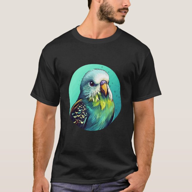Cute Budgie Bird Parakeet Birds Bird Breeder 2 T-Shirt (Vorderseite)