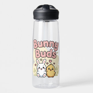 Cute Bunny Buds Easter Water Bottle Trinkflasche