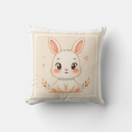 Cute Bunny Cartoon Cushion Kissen