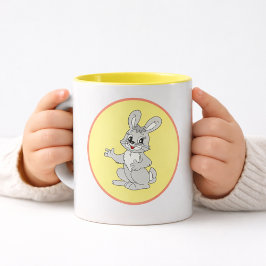 Cute Bunny Cartoon for Toddlers – Kids Animal Tasse