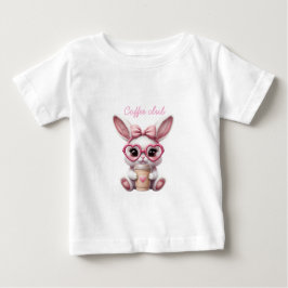 Cute Bunny Coffee Club Kinder T-Shirt – bezaubernd