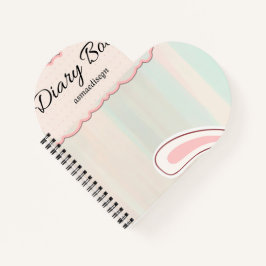 cute bunny diary notebook, notizbuch