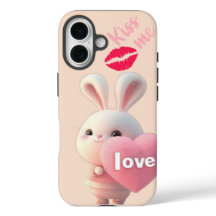 “Cute Bunny Love – Kiss Me