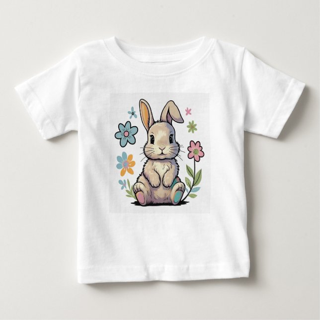 Cute bunny shirt for your kid (Vorderseite)