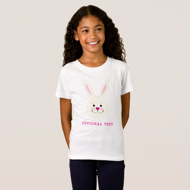 Cute Bunny T-Shirt | Ostersonniges T-Shirt (Vorne ganz)
