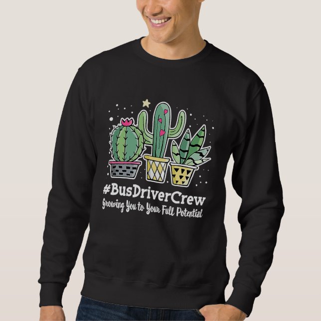 Cute Bus Driver Crew Appreciation Week Back to Sch Sweatshirt (Vorderseite)