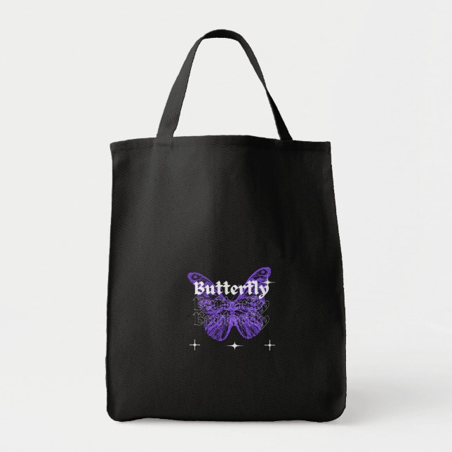 cute butterfly art design  tragetasche (Vorne)
