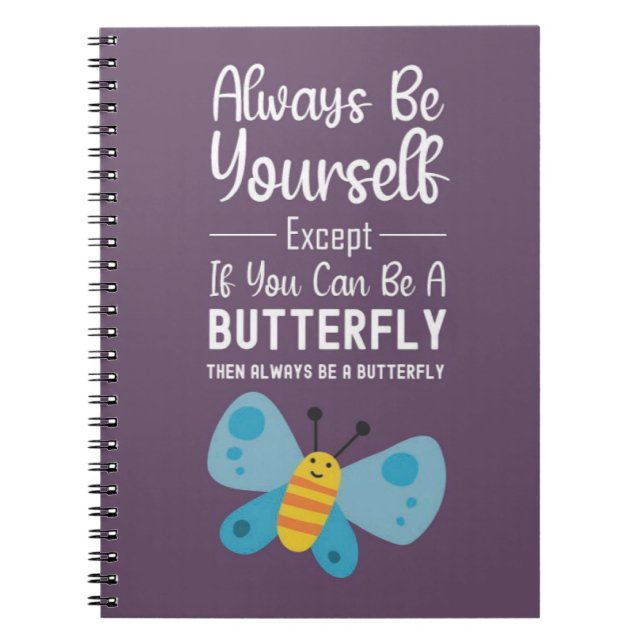 Cute Butterfly Lover Gifts Butterflies Colorful Notizblock (Vorderseite)