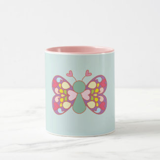 Cute butterfly tasse