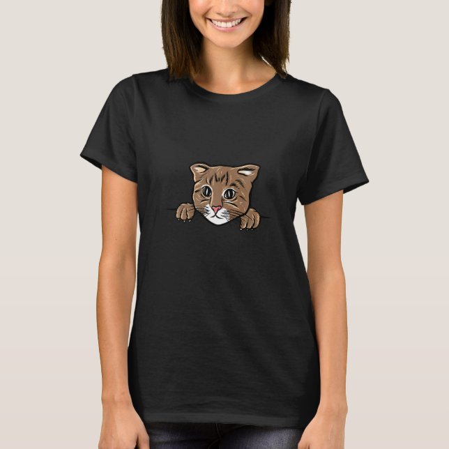 Cute Ca  Kitten T-Shirt (Vorderseite)
