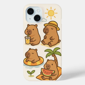 Cute capybaras Case-Mate iPhone hülle