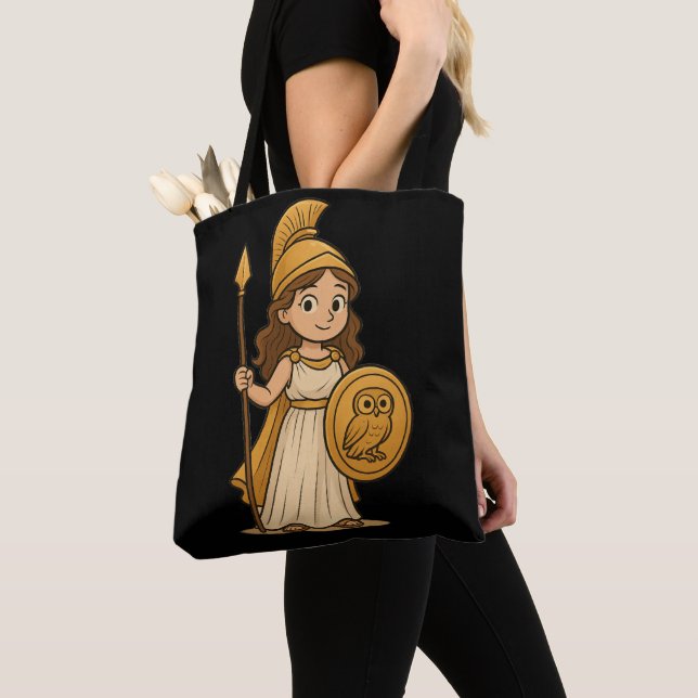 Cute Cartoon Athena – Greek Goddess Mythology (Von Nahem)