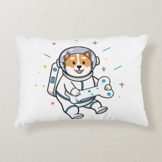 Cute Cartoon Cat Astronaut Pillow Dekokissen