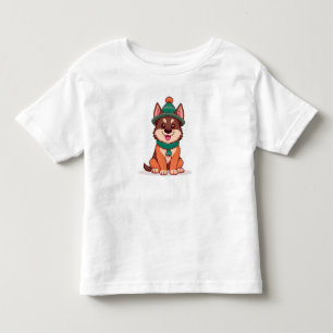 Cute Cartoon Dog Kleinkind T-shirt
