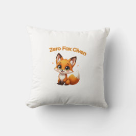 Cute Cartoon Fox – Adorable Kawaii Style Kissen