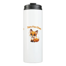 Cute Cartoon Fox – Adorable Kawaii Style Thermosbecher