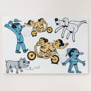 Cute Cartoon Jigsaw Puzzle