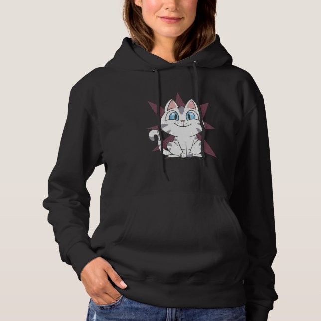 Cute Cat 7 Hoodie (Vorderseite)