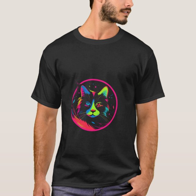 cute cat design  T-Shirt (Vorderseite)