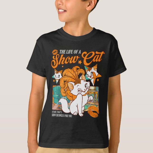 Cute Cat Era Life Of Showcat Cat Lover Country Mus T-Shirt (Vorderseite)