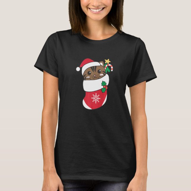Cute Cat For Christmas Cat 10 T-Shirt (Vorderseite)