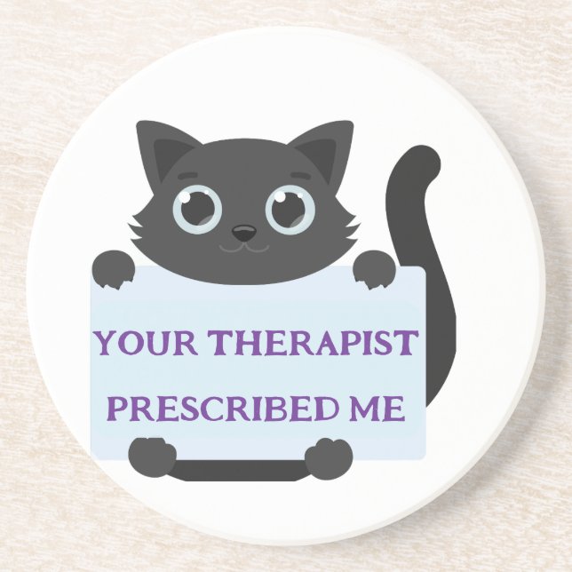 Cute Cat  Getränkeuntersetzer (Vorne)