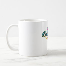 Cute Cat Illustration – Adorable “Cut Cat” Design Kaffeetasse