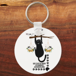 Cute Cat Keychain | Adorable Kitty Accessory Schlüsselanhänger