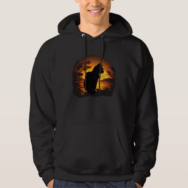 Cute cat moments Beautiful cat patterns for cat Hoodie (Vorderseite)