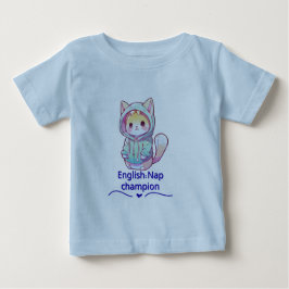 Cute Cat Nap Champion Too T-Shirt