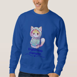 Cute Cat Nap Champion Too T-Shirt Sweatshirt